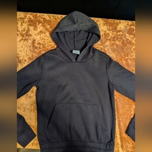 Kore Black Pullover Hoodie with Front Pocket